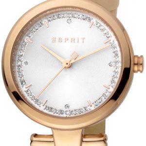 Esprit Damklocka ES1L203L0045 Cherry Silverfärgad/Läder Ø30 mm