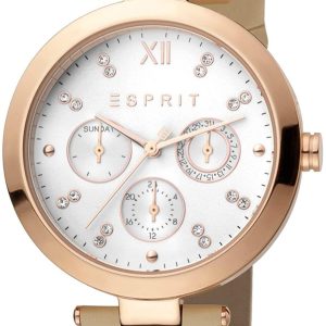 Esprit Damklocka ES1L213L0025 Silverfärgad/Läder Ø38 mm