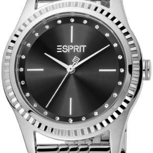 Esprit Damklocka ES1L222M0055 Svart/Stål Ø34 mm