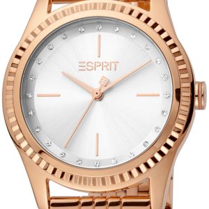 Esprit Damklocka ES1L222M0075 Silverfärgad/Roséguldstonat stål