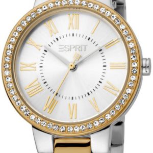 Esprit Damklocka ES1L228M0055 Silverfärgad/Gulguldtonat stål Ø32 mm