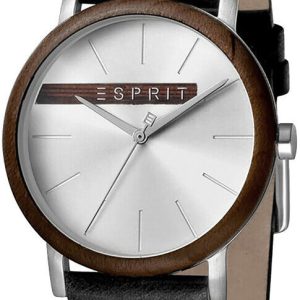 Esprit ES1G030L0035 Silverfärgad/Läder Ø38 mm