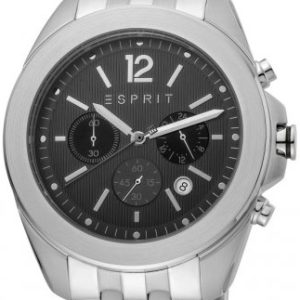 Esprit Field Herrklocka ES1G159M0075 Svart/Stål Ø45 mm