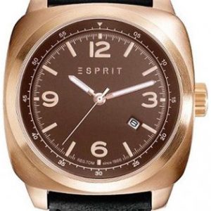 Esprit Herrklocka ES103611010 Brun/Läder