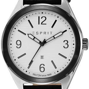 Esprit Herrklocka ES108371001 Vit/Läder Ø44 mm