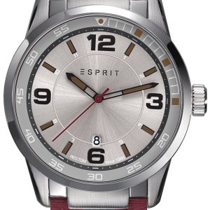 Esprit Herrklocka ES109441001 Dress Silverfärgad/Läder Ø45 mm