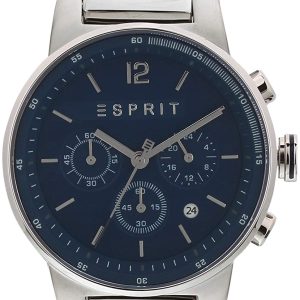 Esprit Herrklocka ES1G025M0075 Blå/Stål Ø42 mm