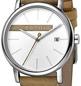 Esprit Herrklocka ES1G047L0015 Vit/Läder Ø40 mm