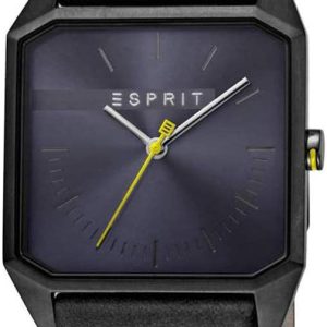 Esprit Herrklocka ES1G071L0035 Blå/Läder