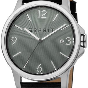 Esprit Herrklocka ES1G156L0025 Course Grå/Läder Ø40 mm