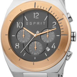 Esprit Herrklocka ES1G157M0085 Strike Grå/Stål Ø44 mm