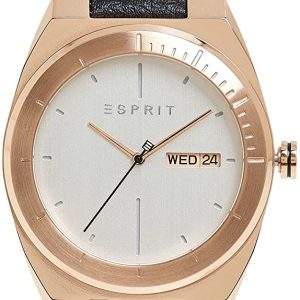 Esprit Herrklocka ES1G158L0025 Strike Vit/Läder Ø42 mm