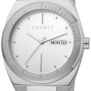 Esprit Herrklocka ES1G158M0055 Strike Silverfärgad/Stål Ø42 mm