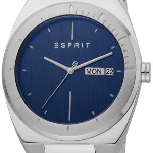 Esprit Herrklocka ES1G158M0075 Strike Blå/Stål Ø42 mm