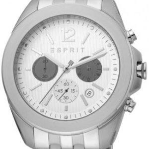 Esprit Herrklocka ES1G159M0055 Field Silverfärgad/Stål Ø45 mm