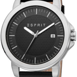 Esprit Herrklocka ES1G160L0015 Layer Svart/Läder Ø42 mm