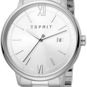 Esprit Herrklocka ES1G181M0045 Kaye Silverfärgad/Stål Ø42 mm