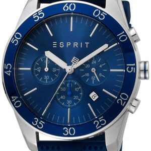 Esprit Herrklocka ES1G204P0045 Jordan Blå/Gummi Ø44 mm