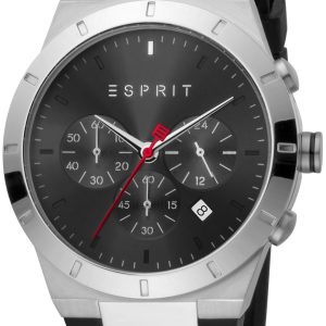 Esprit Herrklocka ES1G205P0025 Anderson Svart/Gummi Ø43 mm