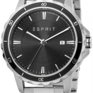 Esprit Herrklocka ES1G207M0065 Svart/Stål Ø42 mm