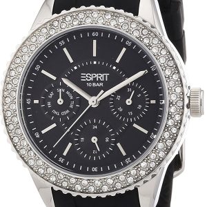 Esprit Marin Damklocka ES106222001 Svart/Gummi Ø38 mm