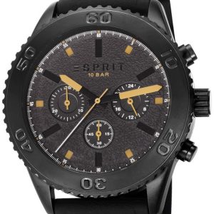 Esprit Sport Herrklocka ES106871002 Svart/Gummi Ø44 mm