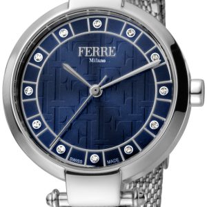 Ferrè Milano Damklocka FM1L134M0041 Chiara Blå/Stål Ø30 mm