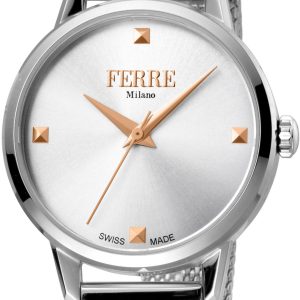 Ferrè Milano Damklocka FM1L136M0051 Silverfärgad/Roséguldstonat