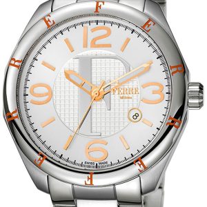 Ferrè Milano Herrklocka FM1G004M0071 Silverfärgad/Stål Ø44 mm