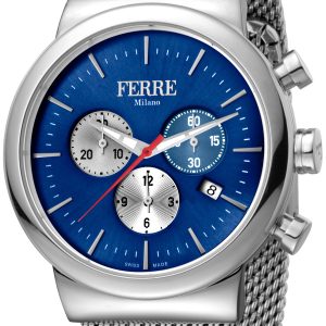 Ferrè Milano Herrklocka FM1G106M0051 Blå/Stål Ø42 mm