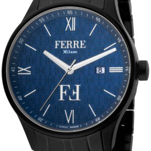 Ferrè Milano Herrklocka FM1G112M0261 Mauro Blå/Stål Ø40 mm