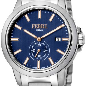 Ferrè Milano Herrklocka FM1G141M0061 Davide Blå/Stål Ø42 mm