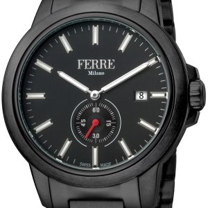 Ferrè Milano Herrklocka FM1G141M0071 Davide Svart/Stål Ø42 mm