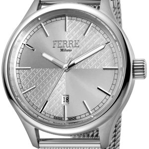 Ferrè Milano Herrklocka FM1G143M0051 Silverfärgad/Stål Ø42 mm