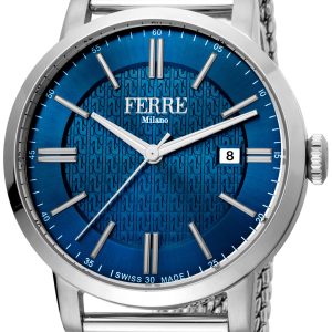 Ferrè Milano Herrklocka FM1G156M0051 Raffaele Blå/Stål Ø41 mm