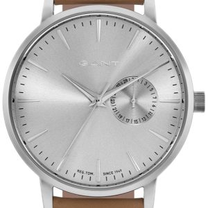 Gant 99999 Damklocka W109225 Silverfärgad/Läder Ø38 mm