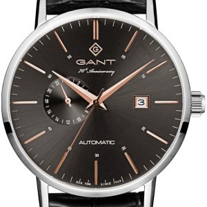 Gant 99999 Herrklocka G101002 Svart/Läder Ø43 mm