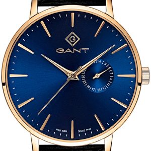 Gant 99999 Herrklocka G105007 Blå/Läder Ø41.5 mm