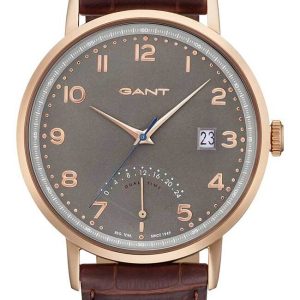 Gant 99999 Herrklocka GT022004 Grå/Läder Ø42 mm