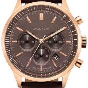 Gant 99999 Herrklocka GT080001 Brun/Läder Ø42 mm