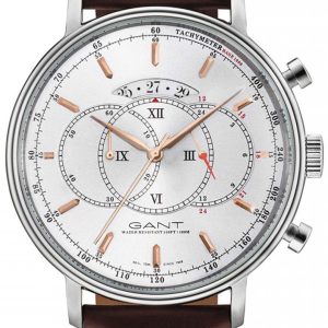 Gant Cameron Herrklocka W10896 Silverfärgad/Läder Ø45 mm