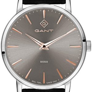 Gant Damklocka G127001 Park Avenue Grå/Läder Ø32 mm