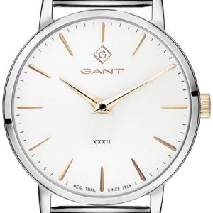 Gant Damklocka G127010 Vit/Stål Ø32 mm