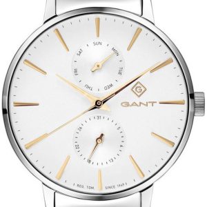 Gant Damklocka G128008 Vit/Stål Ø36 mm