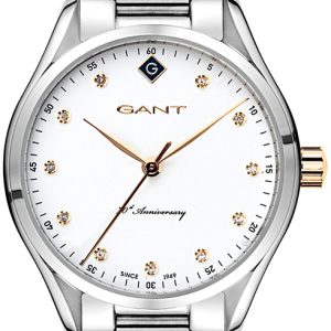 Gant Damklocka G129007 Vit/Stål Ø34 mm