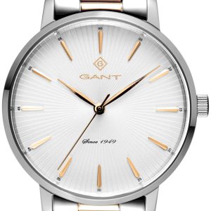 Gant Damklocka G155003 Silverfärgad/Roséguldstonat stål Ø38 mm