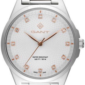 Gant Damklocka G156003 Silverfärgad/Roséguldstonat stål Ø38 mm