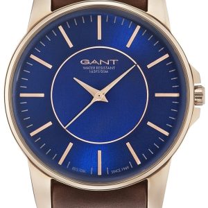 Gant Damklocka GT003014 Blå/Läder Ø36 mm