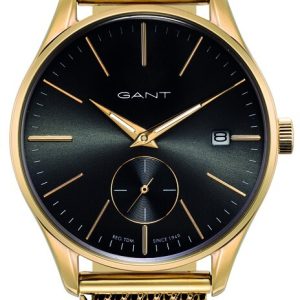 Gant Damklocka GT067009 Svart/Gulguldtonat stål Ø36 mm