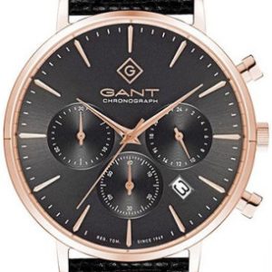 Gant Herrklocka G123026 Svart/Läder